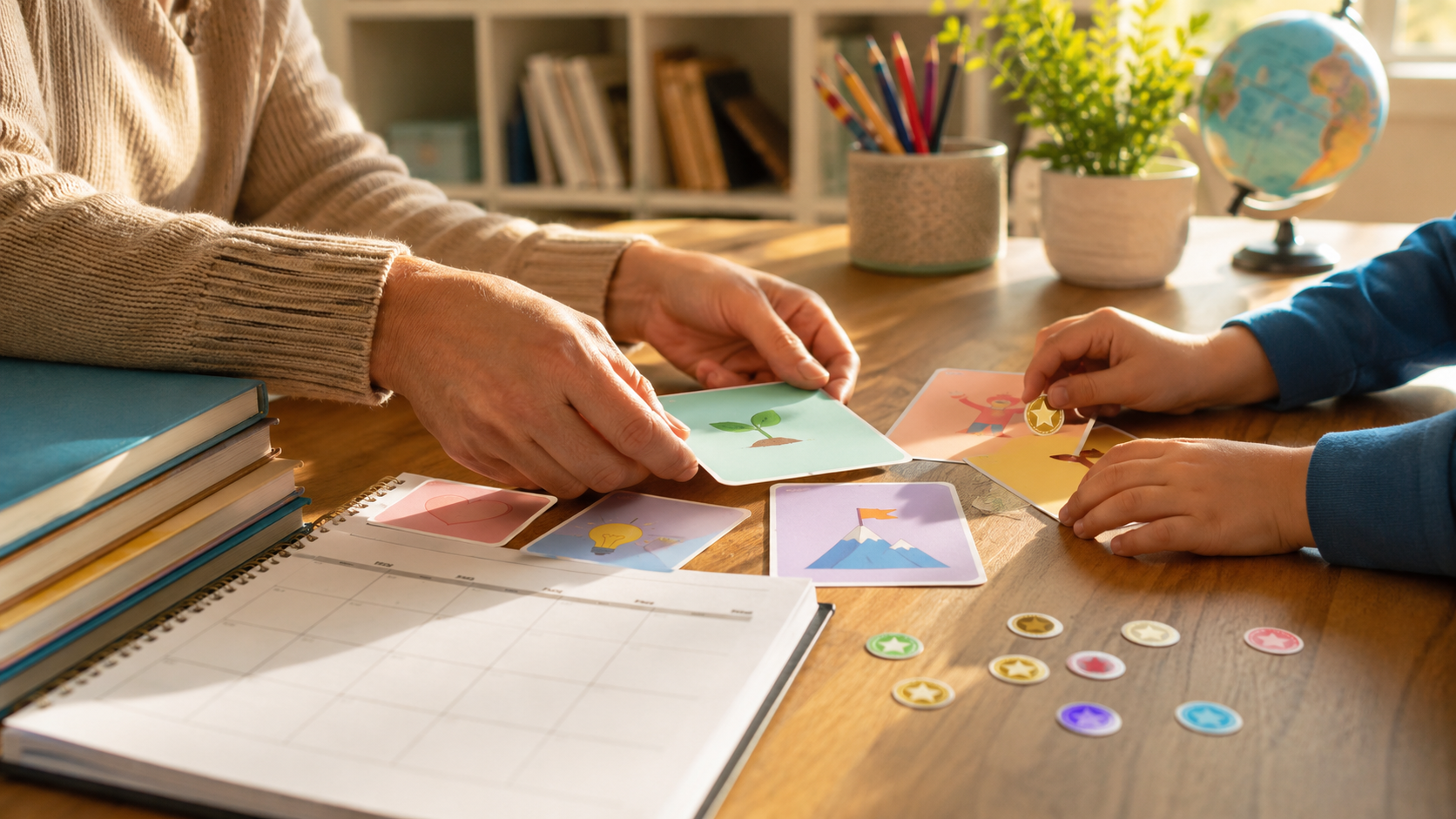 Student growth planning materials for families
